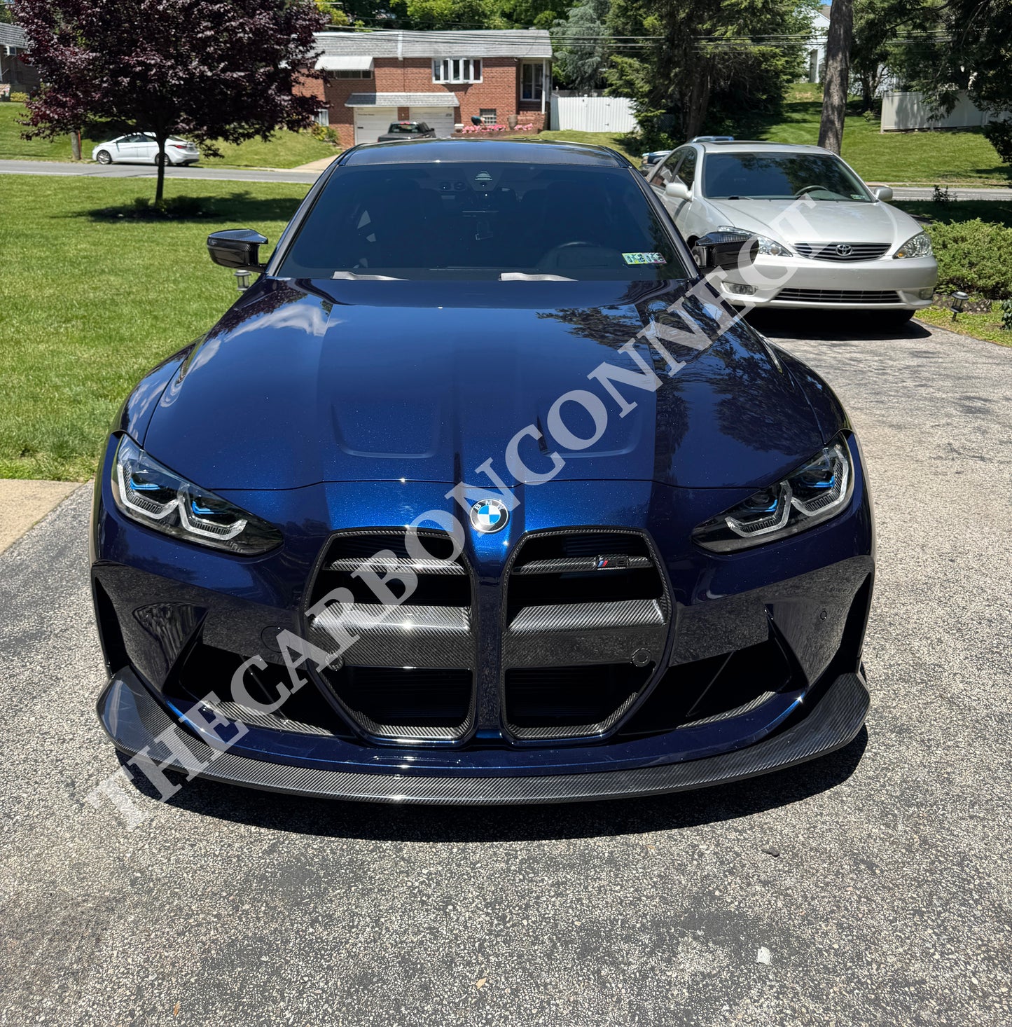 TCC ONE PIECE CARBON FIBER FRONT LIP - BMW M3/M4 (G80/G81/G82/G83)