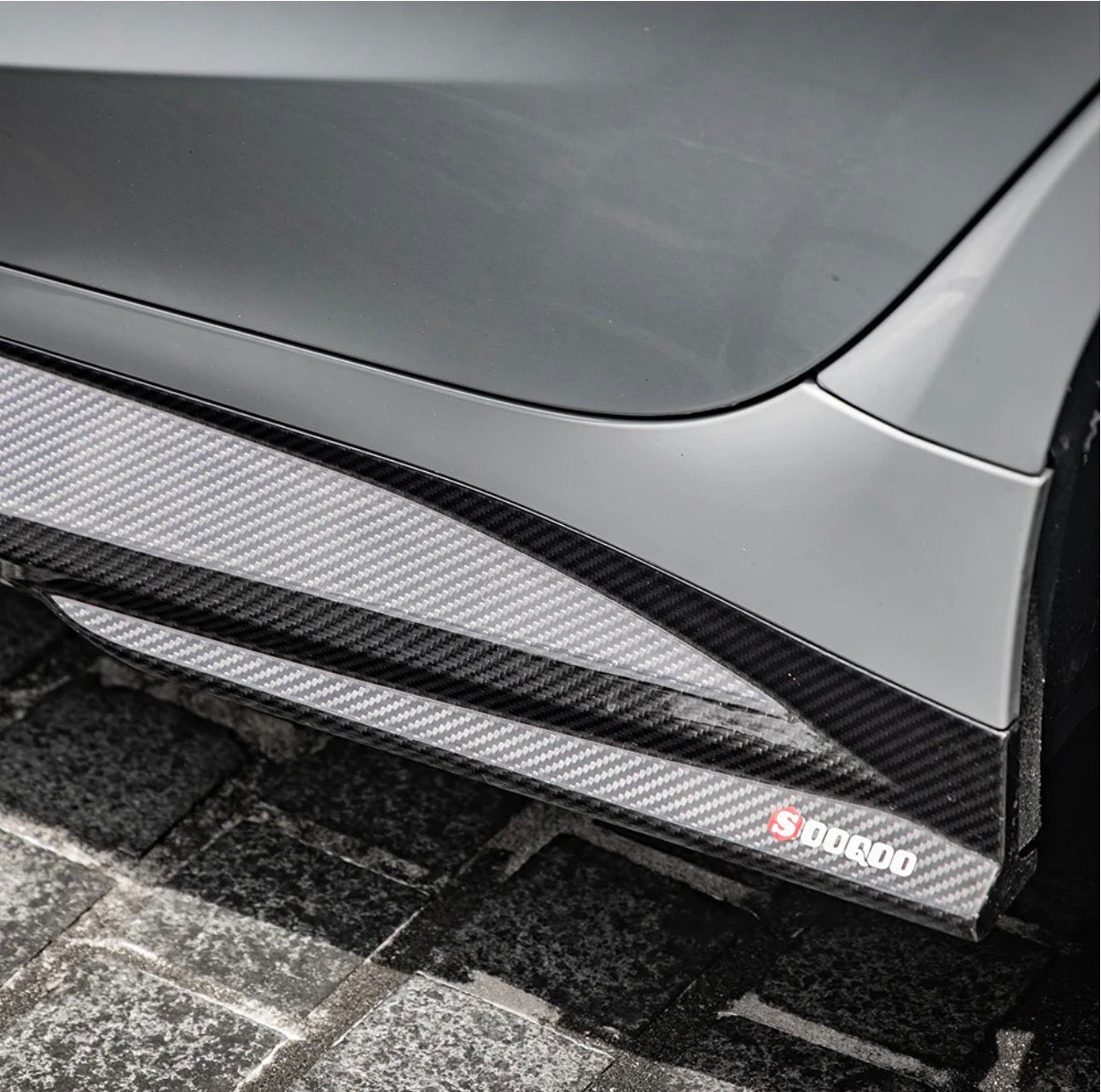 SQ SIDE SKIRTS IN DRY CARBON FIBER - BMW M3/M4 (G80/G81/G82/G83)