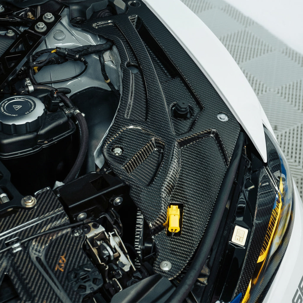 G8X CARBON FIBER ENGINE BAY HEADLIGHT COVER BMW M3/M4 (G80/G82/G83)