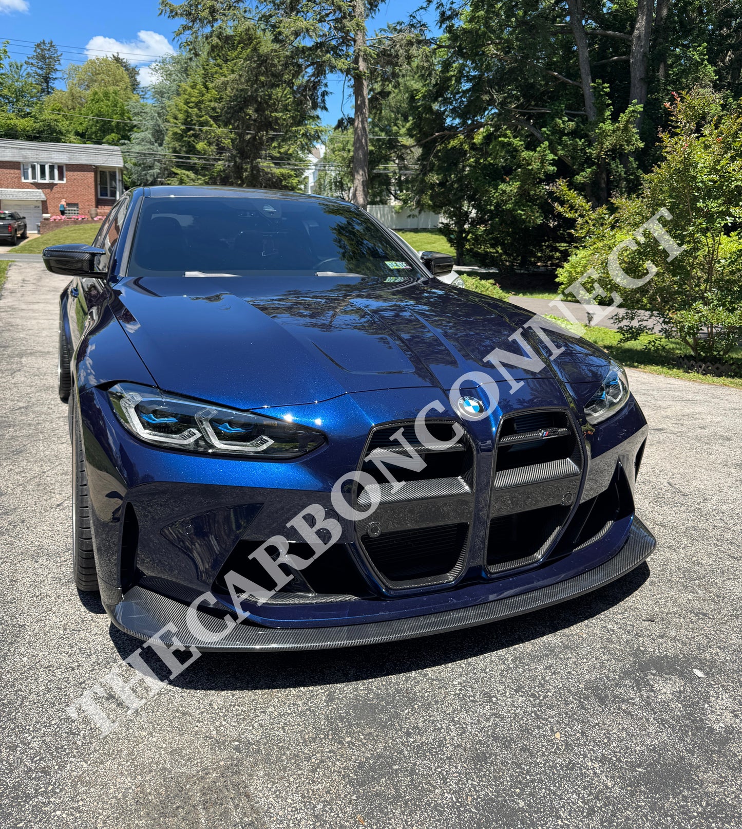 TCC ONE PIECE CARBON FIBER FRONT LIP - BMW M3/M4 (G80/G81/G82/G83)