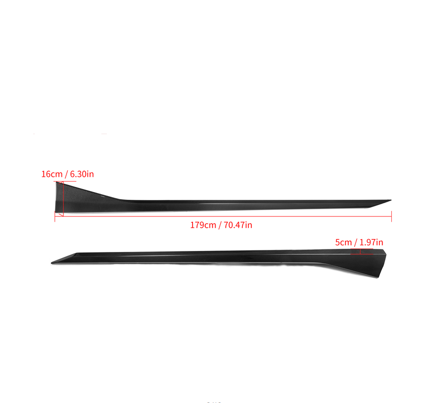 M PERFORMANCE STYLE CARBON FIBER SIDE SKIRT - BMW M5 (G90/G99) 2025+
