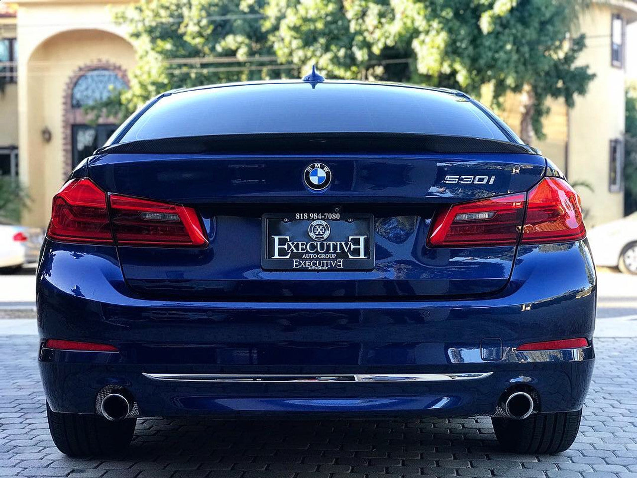 MP STYLE REAR SPOILER IN DRY CARBON FIBER - BMW F90 M5 & G30 5 SERIES