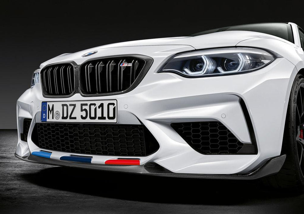 M PERFORMANCE STYLE CARBON FIBER FRONT LIP - BMW M2/M2C (F87) 2016-2019+