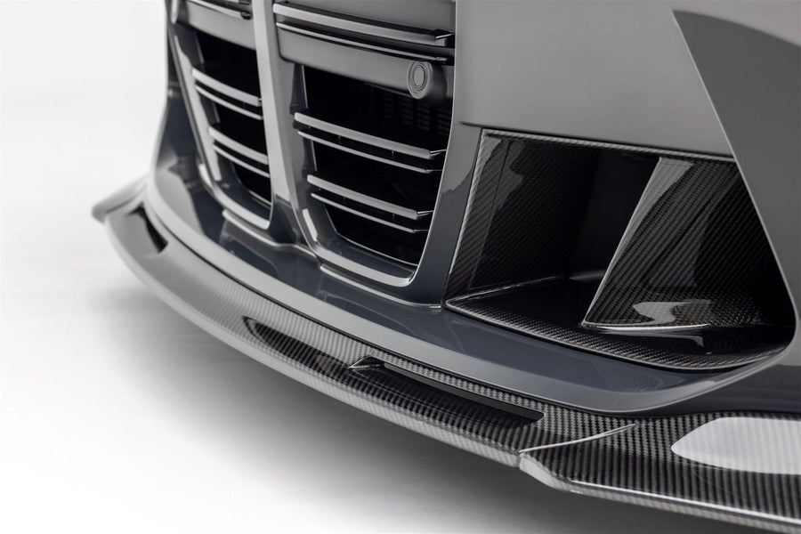 VORSTEINER STYLE FRONT LIP IN DRY CARBON FIBER - BMW M3/M4 (G80/G81/G82/G83)
