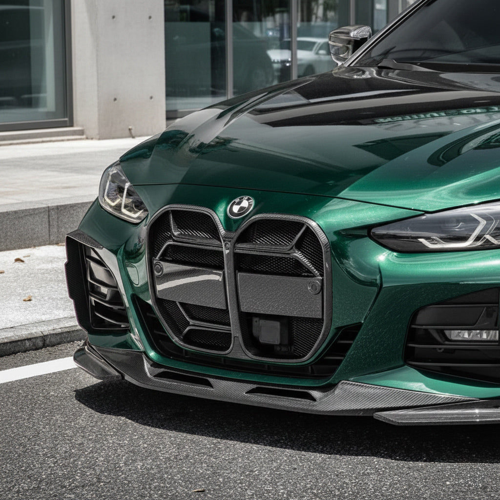 TCC CSL FRONT GRILL DRY CARBON FIBER - BMW 4 Series (G22/G23)