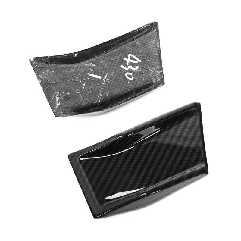 TCC LOWER CANARDS IN DRY CARBON FIBER - BMW 4 SERIES (G22/G23)