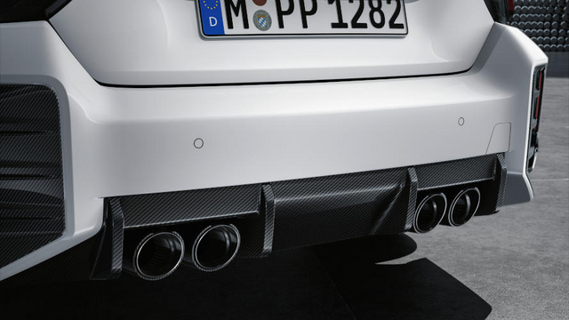 M PERFORMANCE STYLE REAR DIFFUSER IN DRY CARBON FIBER - BMW M2 (G87)