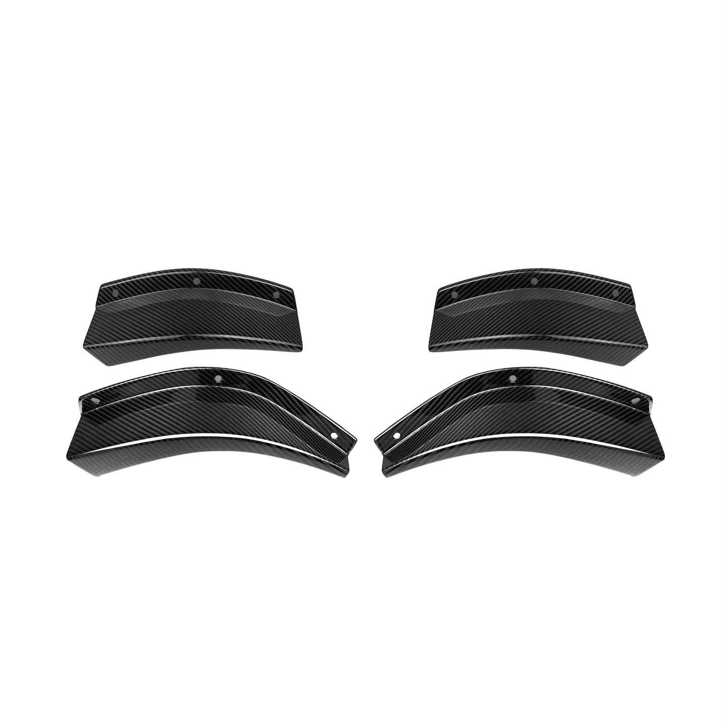 GT4 CANARDS IN DRY CARBON FIBER - BMW M3/M4 (G80/G82/G83)