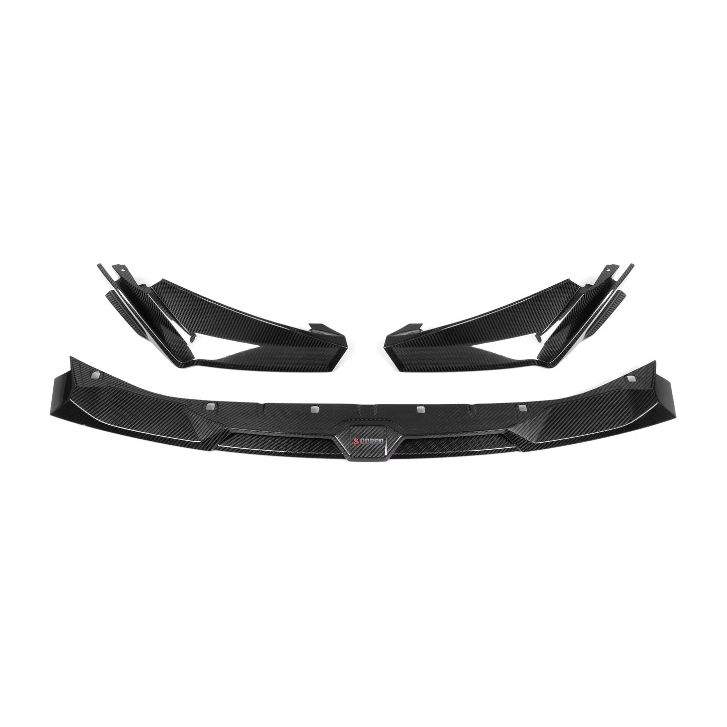 SQ V1 FRONT LIP IN DRY CARBON FIBER - BMW M3/M4 (G80/G81/G82/G83)