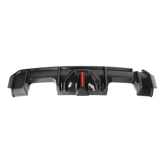 AK STYLE REAR LED DIFFUSER IN DRY CARBON FIBER - (G80/G82/G83)