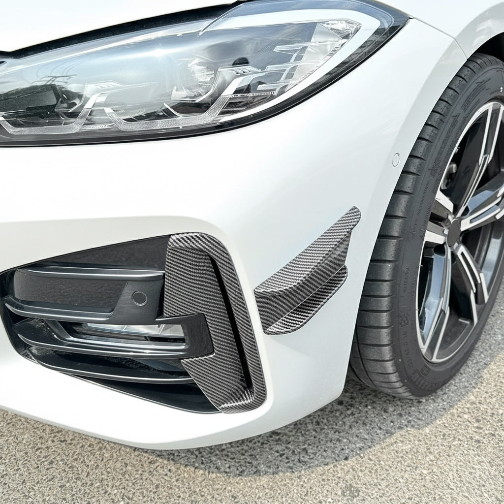 TCC LOWER CANARDS IN DRY CARBON FIBER - BMW 4 SERIES (G22/G23)