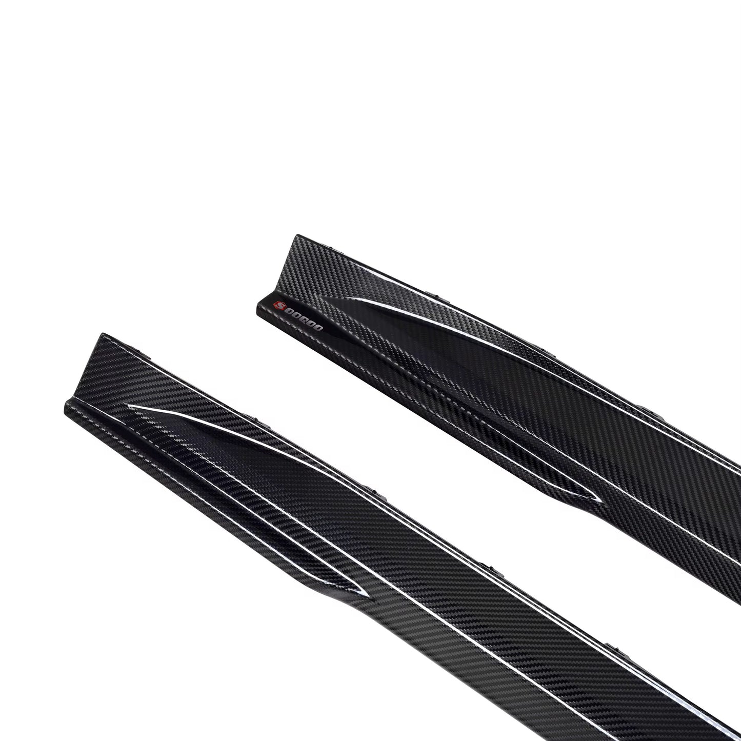 SQ SIDE SKIRTS IN DRY CARBON FIBER - BMW M3/M4 (G80/G81/G82/G83)