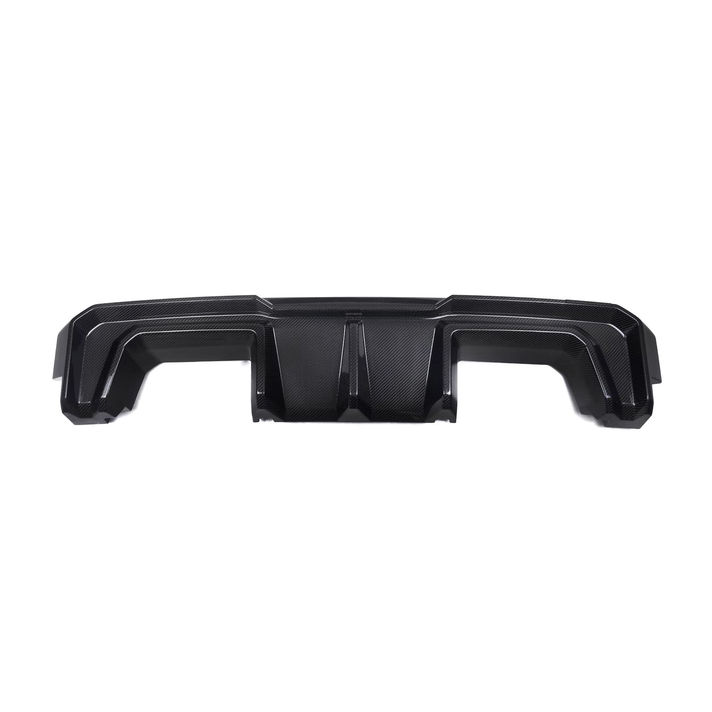SQ V2 REAR DIFFUSER w. SPLITTERS IN DRY CARBON FIBER - BMW M3/M4 (G80/G82/G83)