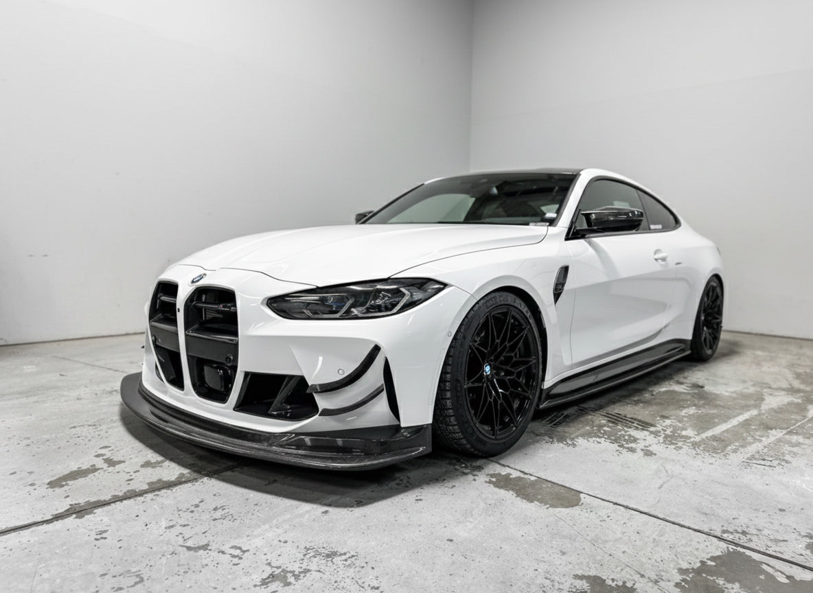 GT4 FRONT LIP IN DRY CARBON FIBER - BMW M3/M4 (G80/G81/G82/G83)