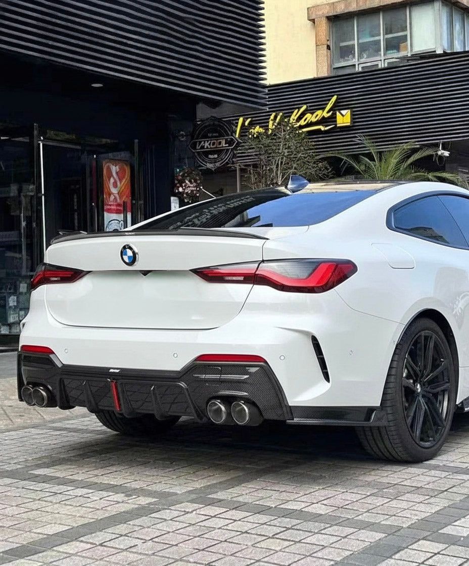 KARBEL STYLE REAR DIFFUSER CARBON FIBER - BMW 4 Series (G22/G23)