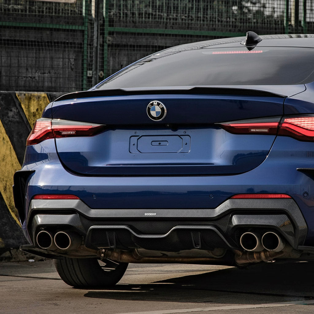 SQ STYLE REAR DIFFUSER IN DRY CARBON FIBER - BMW 4 Series (G22/G23)