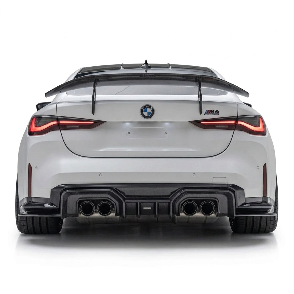 ADRO STYLE REAR DIFFUSER IN DRY CARBON FIBER - BMW M3/M4 (G80/G82/G83)