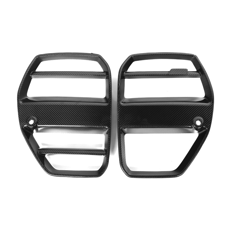 GT STYLE FRONT GRILL IN DRY CARBON FIBER - BMW M3/M4 (G80/G82/G83)