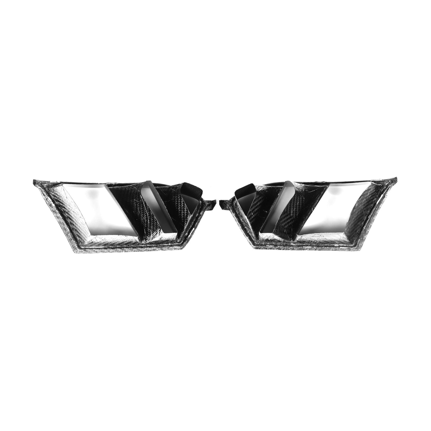 TCC DUAL SLATS STYLE FRONT AIR DUCTS IN DRY CARBON FIBER - BMW M3/M4 (G80/G82/G83)