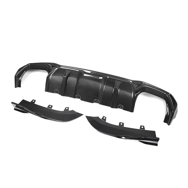 SQ STYLE REAR DIFFUSER IN DRY CARBON FIBER - BMW 4 Series (G22/G23)