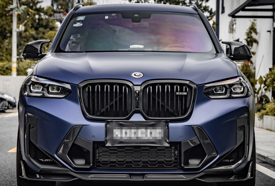 DRY CARBON FIBER FRONT GRILL - BMW X3M (F97 LCI) (2022+)