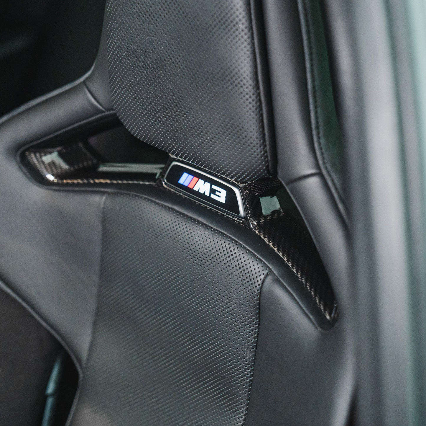 CARBON FIBER BUCKET SEAT INSERT TRIM (SET) - BMW M2/M3/M4 (G87/G80/G82/G83)