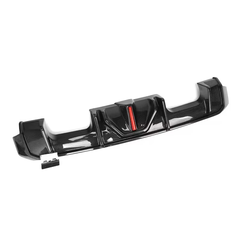 AK STYLE REAR LED DIFFUSER IN DRY CARBON FIBER - (G80/G82/G83)