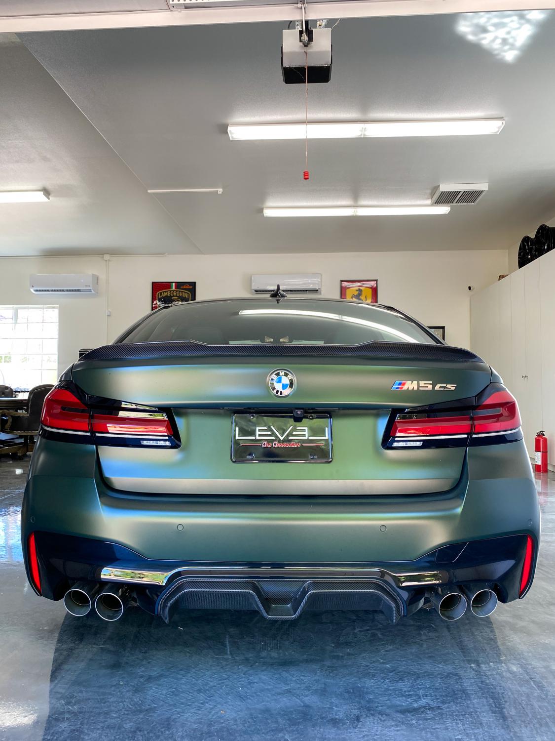 CS Style Carbon Fiber Rear Diffuser - BMW M5 (F90) 2021-2023 ...