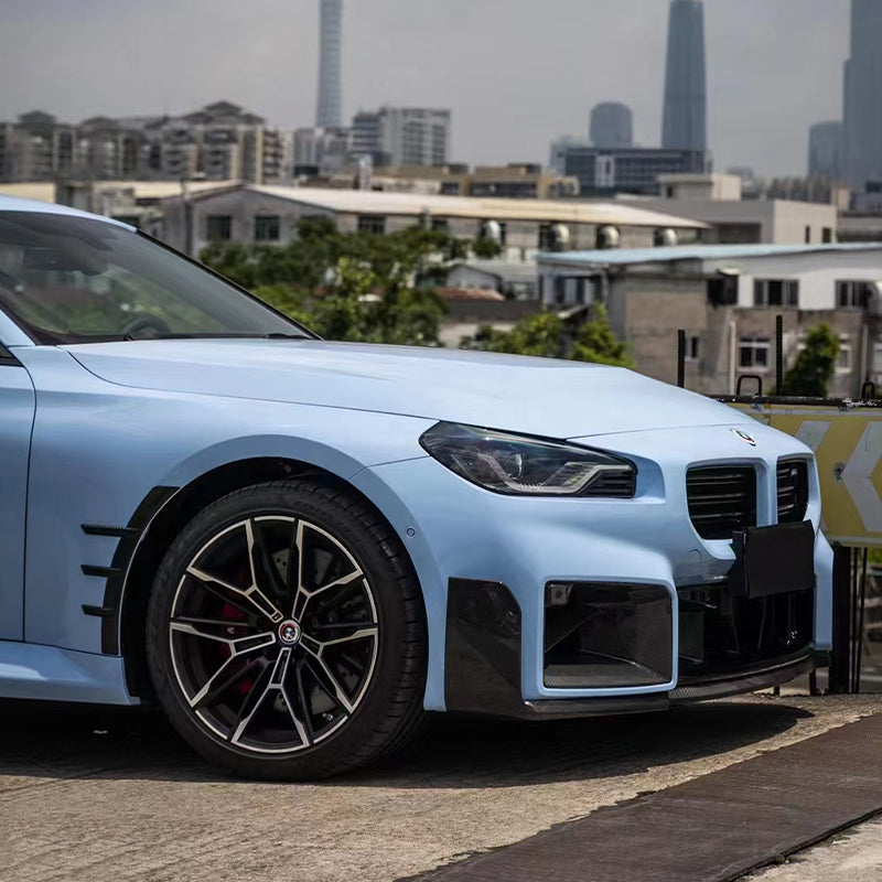 M PERFORMANCE STYLE (FRONT) WHEEL ARCH TRIMS IN DRY CARBON FIBER - BMW M2 (G87)