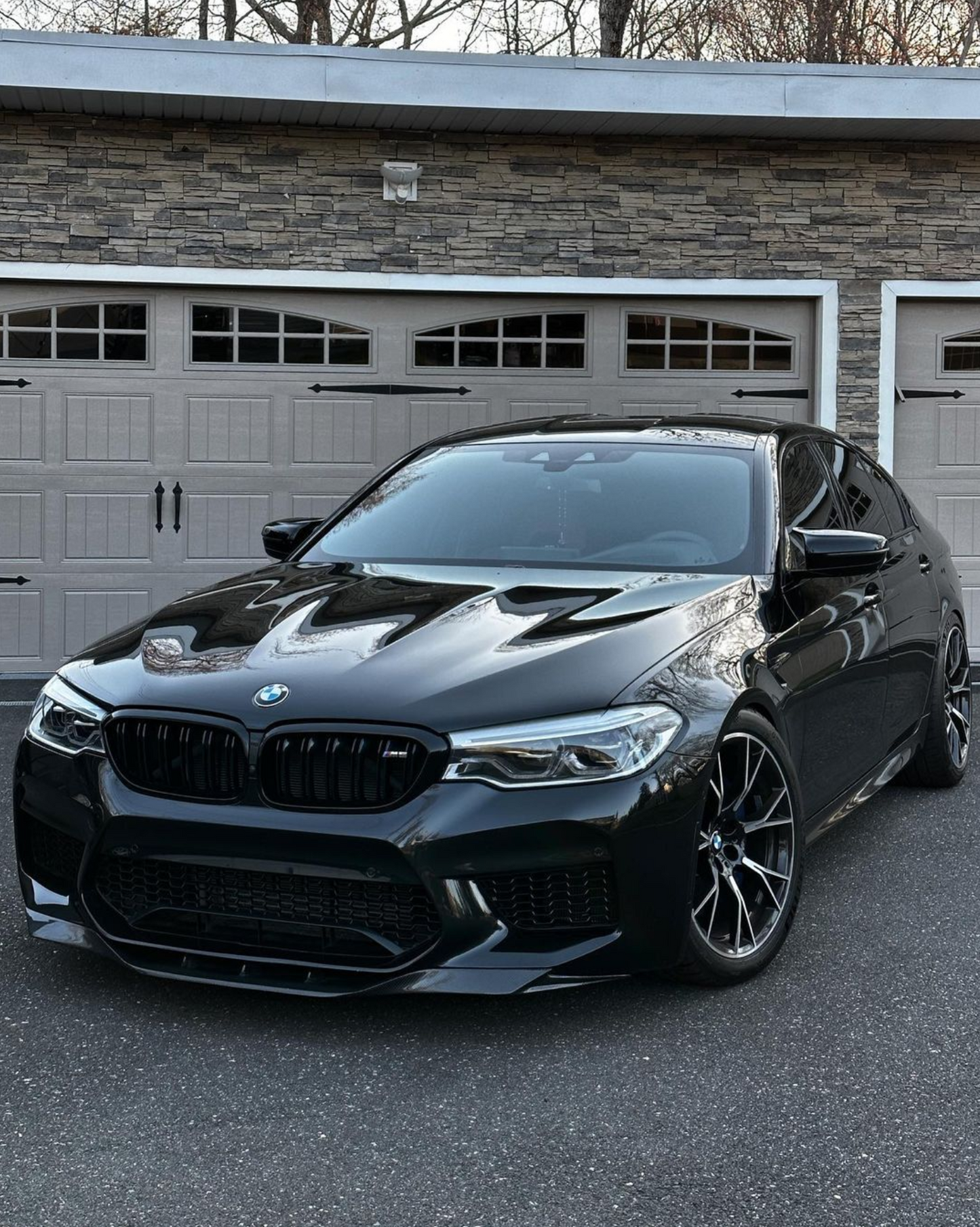 RKP STYLE FRONT LIP IN DRY CARBON FIBER BMW M5 (F90) 2018-2020