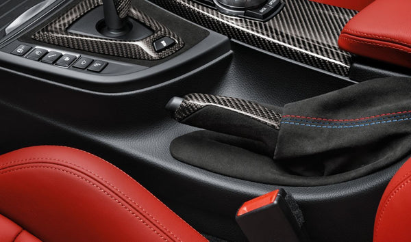 CARBON FIBER E-BRAKE HANDLE F SERIES - BMW M3/M4 F80/F82 & F30 3 SERIES