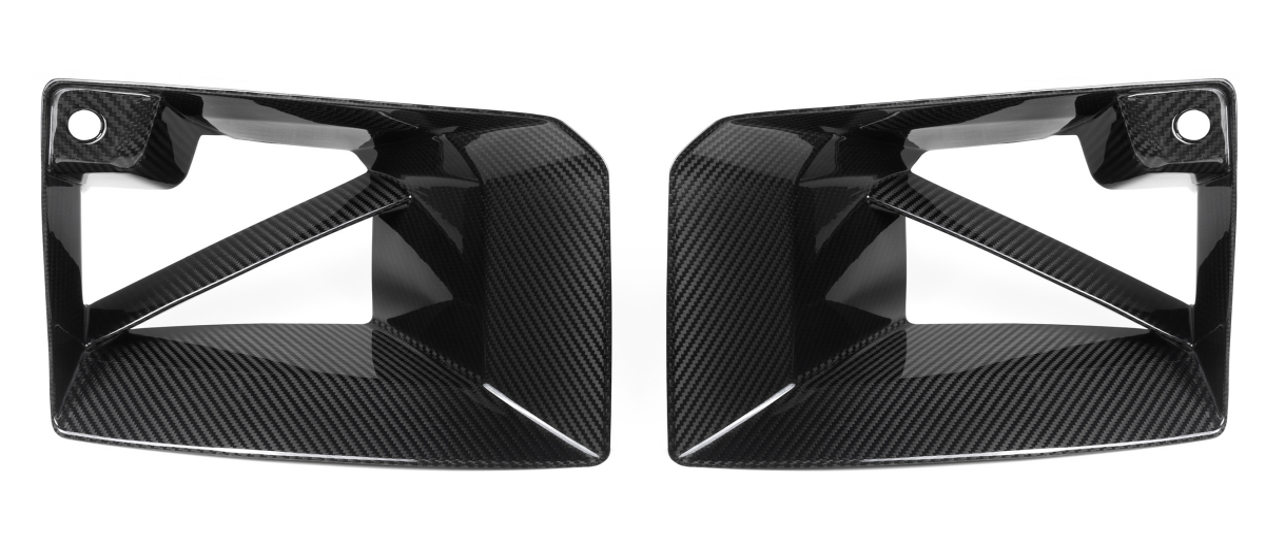 M PERFORMANCE STYLE AIR INLETS IN DRY CARBON FIBER - BMW M2 (G87)