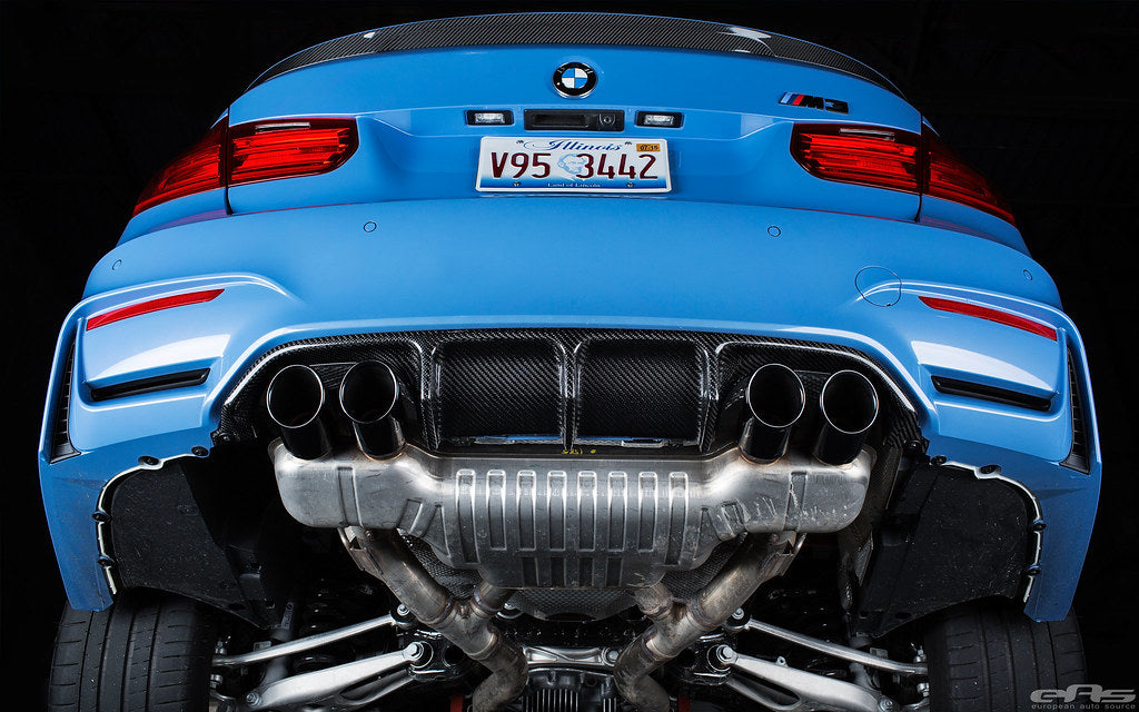 M PERFORMANCE STYLE REAR DIFFUSER IN CARBON FIBER - BMW M3/M4 F80/F82/F83