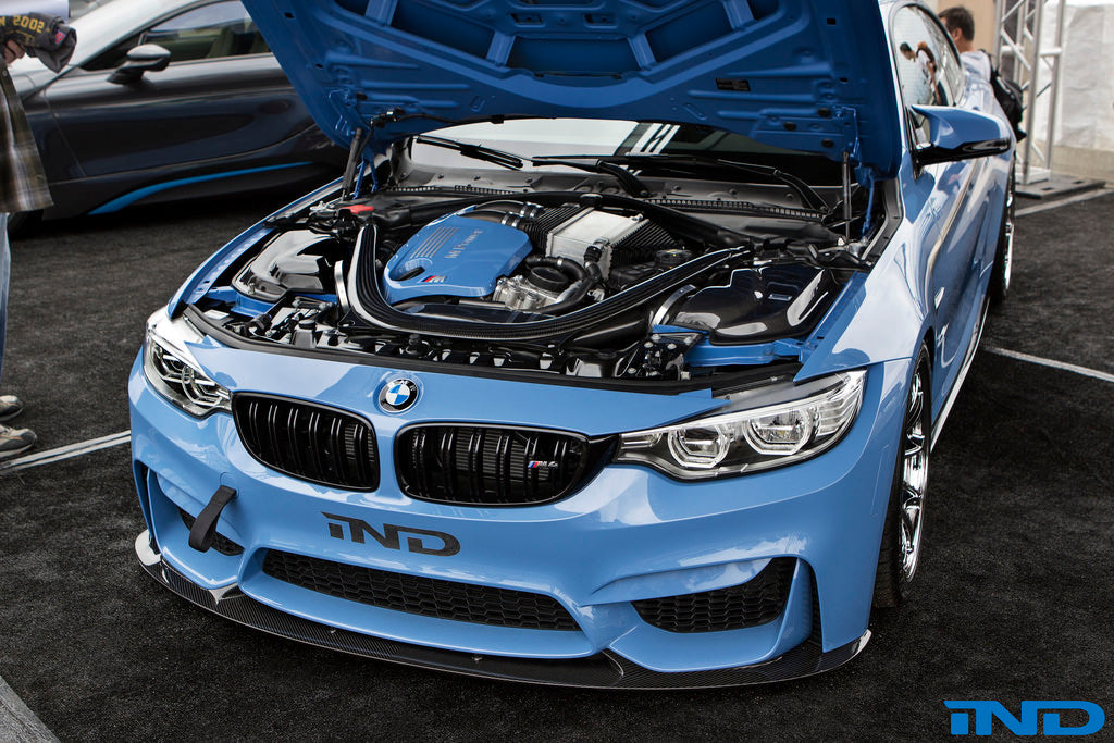 3D STYLE FRONT LIP IN CARBON FIBER - BMW M3/M4 F80/F82/F83