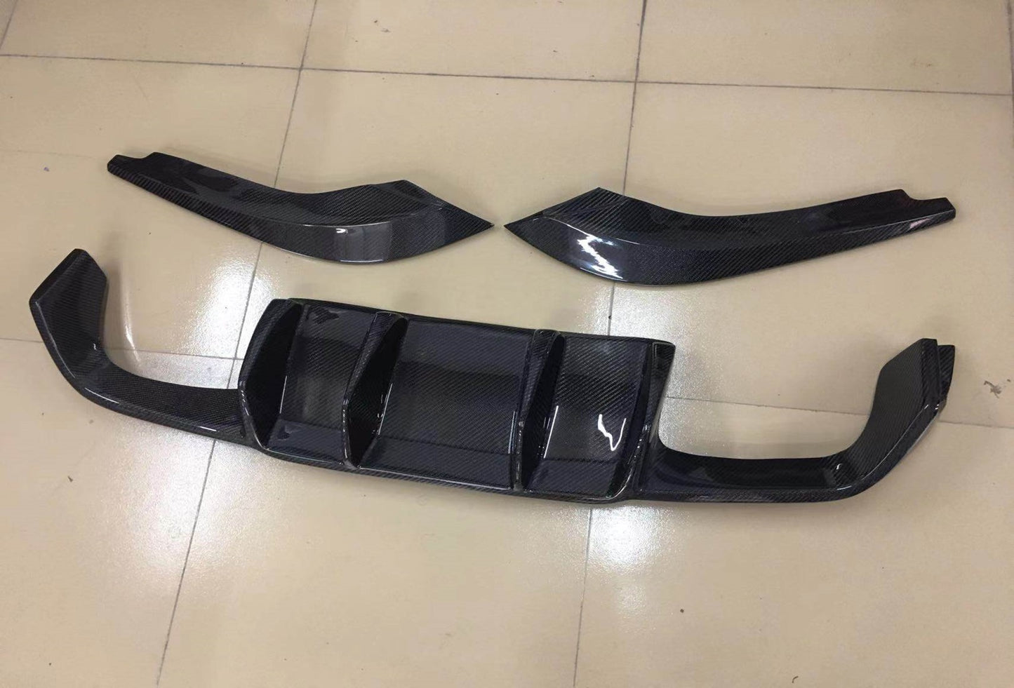 VORSTEINER STYLE CARBON FIBER REAR DIFFUSER - BMW M2 (F87) 2016-2018