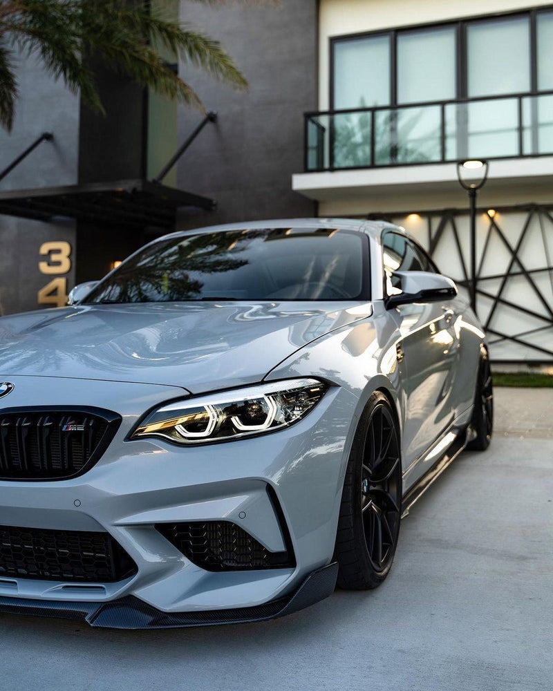 CS STYLE CARBON FIBER FRONT LIP - BMW M2/M2C (F87) 2016-2019+