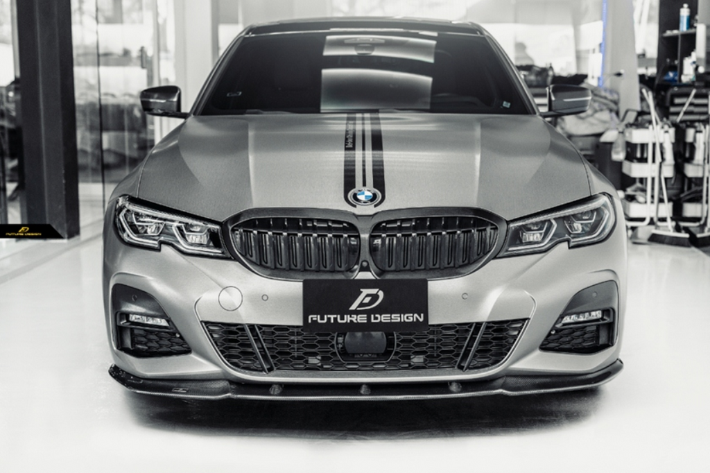 FUTURE DESIGN STYLE CARBON FIBER FRONT LIP - BMW 3 SERIES G20/G28