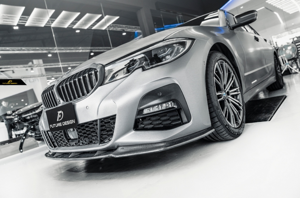 FUTURE DESIGN STYLE CARBON FIBER FRONT LIP - BMW 3 SERIES G20/G28