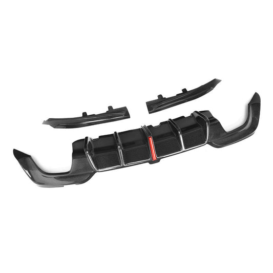 KARBEL STYLE CARBON FIBER REAR DIFFUSER - BMW 3 SERIES G20/G28