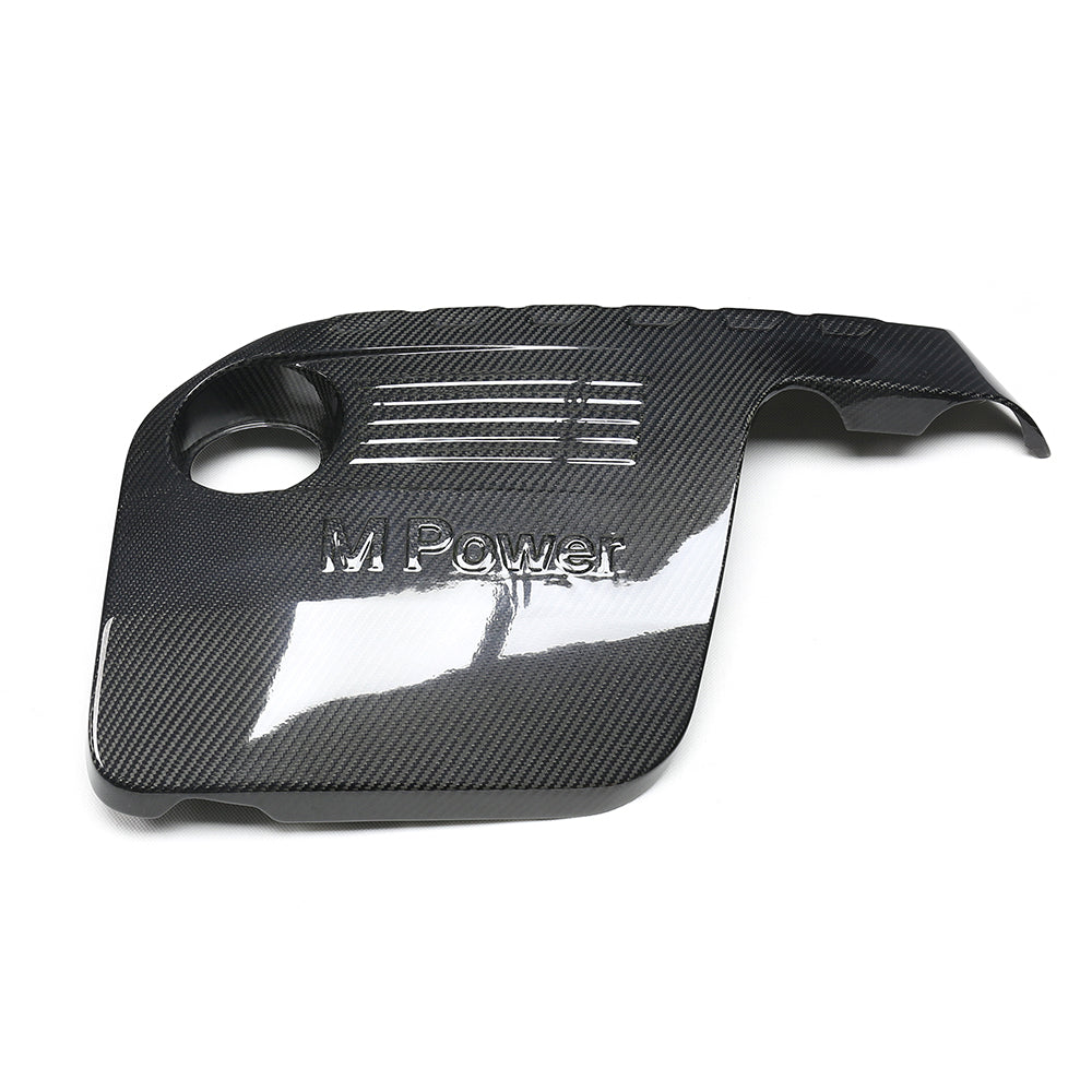 S55 ENGINE COVER IN DRY CARBON FIBER  - BMW M3/M4 F80/F82/F83