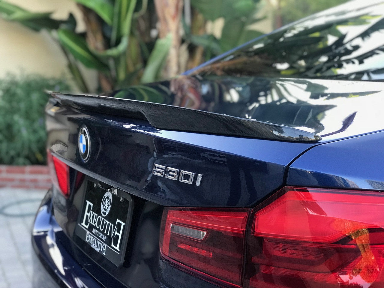 MP STYLE REAR SPOILER IN DRY CARBON FIBER - BMW F90 M5 & G30 5 SERIES