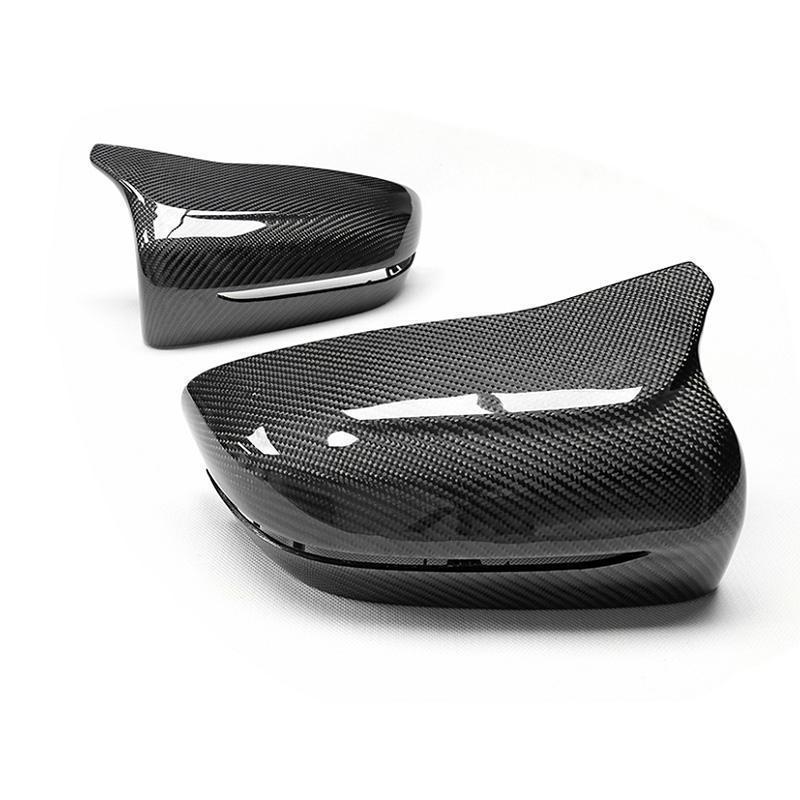 M STYLE CARBON FIBER/GLOSS BLACK MIRROR CAPS - BMW 3 SERIES G20/G28