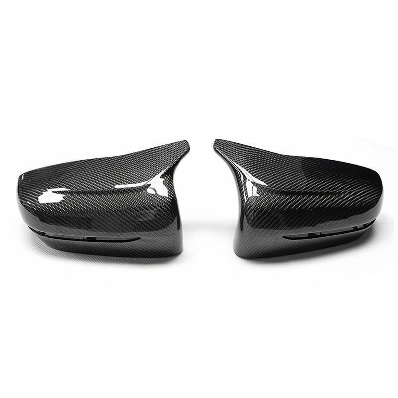 M STYLE CARBON FIBER/GLOSS BLACK MIRROR CAPS - BMW 3 SERIES G20/G28