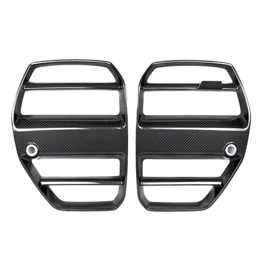 GT STYLE FRONT GRILL IN DRY CARBON FIBER - BMW M3/M4 (G80/G82/G83)