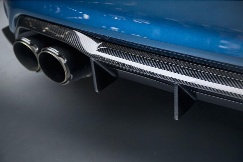 MTC STYLE CARBON FIBER REAR DIFFUSER - BMW M2/M2C (F87) 2016-2019+