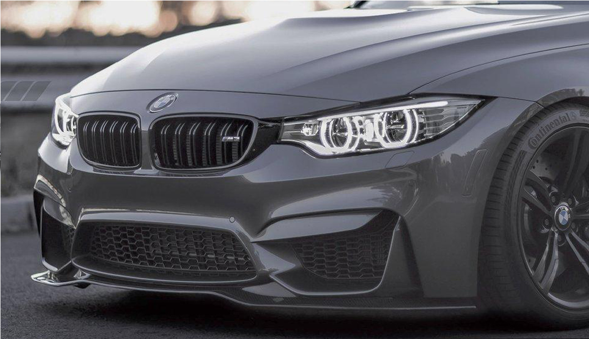 PSM STYLE FRONT LIP IN CARBON FIBER - BMW M3/M4 F80/F82